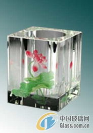 水晶笔筒 提升办公格调与效率的精致之选